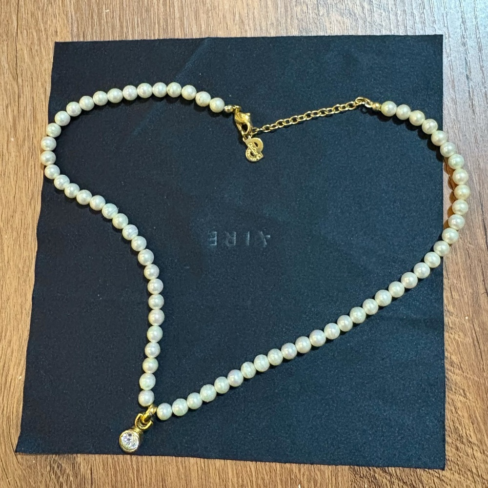 Dior Faux Pearl Necklace